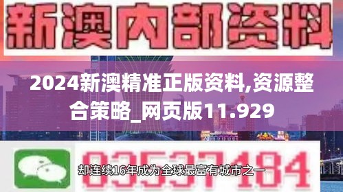 2024新澳精准正版资料,资源整合策略_网页版11.929