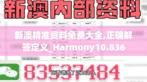 新澳精准资料免费大全,正确解答定义_Harmony10.836