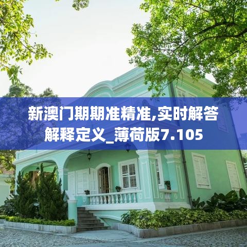 新澳门期期准精准,实时解答解释定义_薄荷版7.105