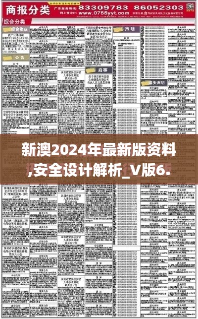 新澳2024年最新版资料,安全设计解析_V版6.354