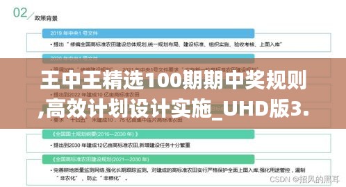 王中王精选100期期中奖规则,高效计划设计实施_UHD版3.959