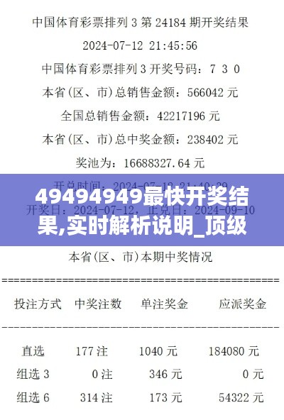 49494949最快开奖结果,实时解析说明_顶级版7.340