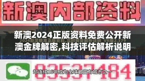 新澳2024正版资料免费公开新澳金牌解密,科技评估解析说明_X8.737