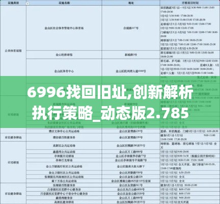 6996找回旧址,创新解析执行策略_动态版2.785