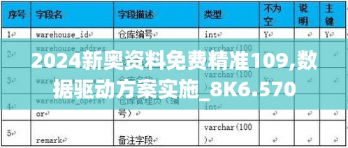 2024新奥资料免费精准109,数据驱动方案实施_8K6.570