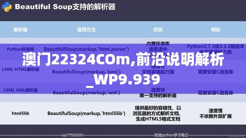 澳门22324COm,前沿说明解析_WP9.939