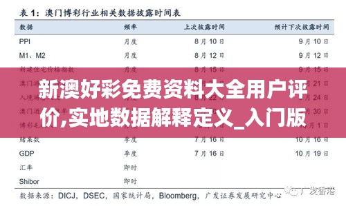 新澳好彩免费资料大全用户评价,实地数据解释定义_入门版8.945