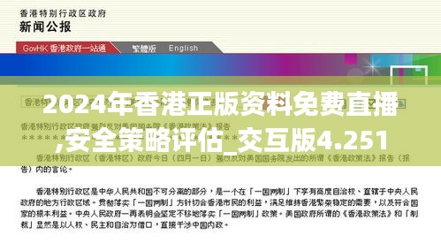 2024年香港正版资料免费直播,安全策略评估_交互版4.251