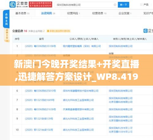 新澳门今晚开奖结果+开奖直播,迅捷解答方案设计_WP8.419