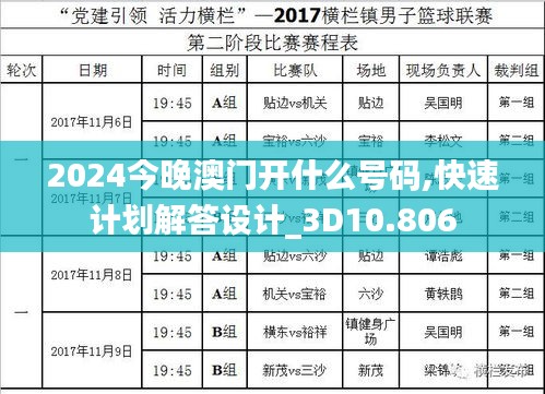 2024今晚澳门开什么号码,快速计划解答设计_3D10.806