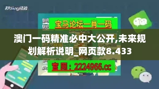 澳门一码精准必中大公开,未来规划解析说明_网页款8.433