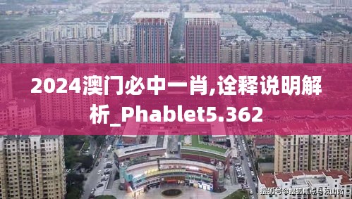 2024澳门必中一肖,诠释说明解析_Phablet5.362