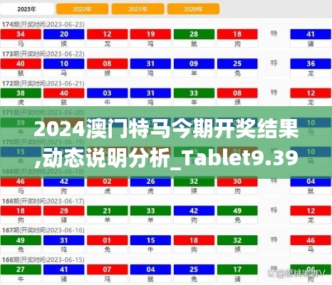 2024澳门特马今期开奖结果,动态说明分析_Tablet9.399