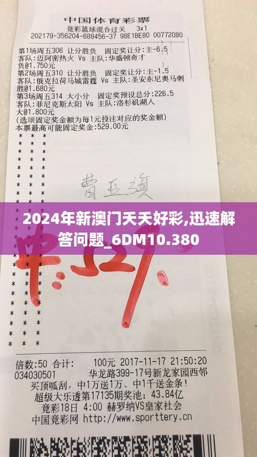 2024年新澳门夭夭好彩,迅速解答问题_6DM10.380