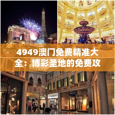 4949澳门免费精准大全：博彩圣地的免费攻略与实用指南